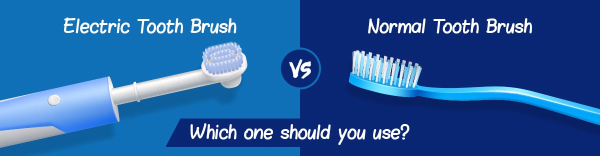 Electric vs Normal Tooth Brush - Swarna Dento Care